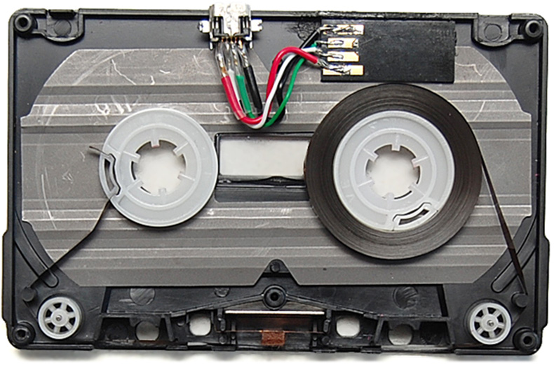 tape cassette with USB built in